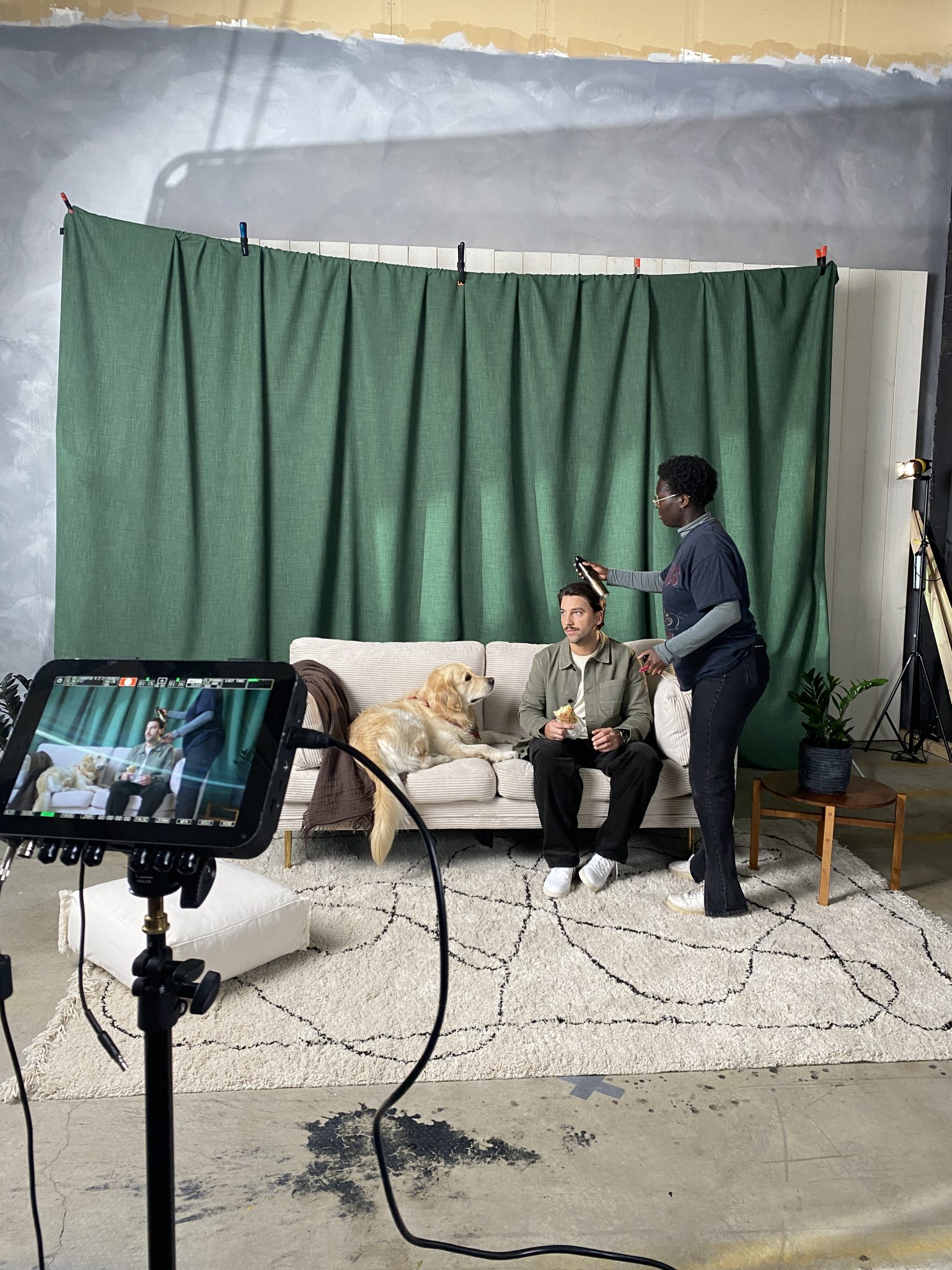 PetMediaGroup inspelning i studio